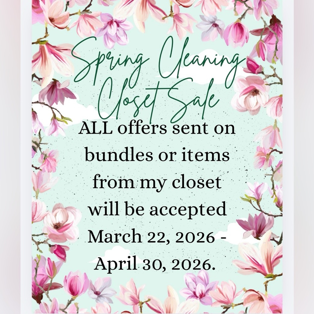 HUGE Spring Cleaning Closet Sale